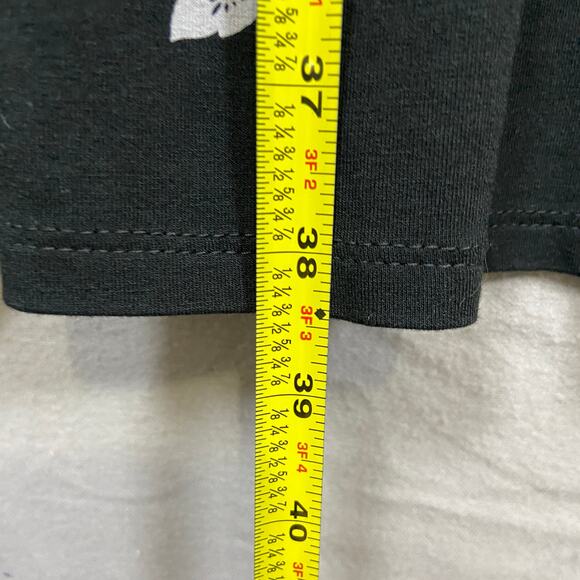 J Jill Dress Wearable Collection Black Floral Tunic - Picture 7 of 7